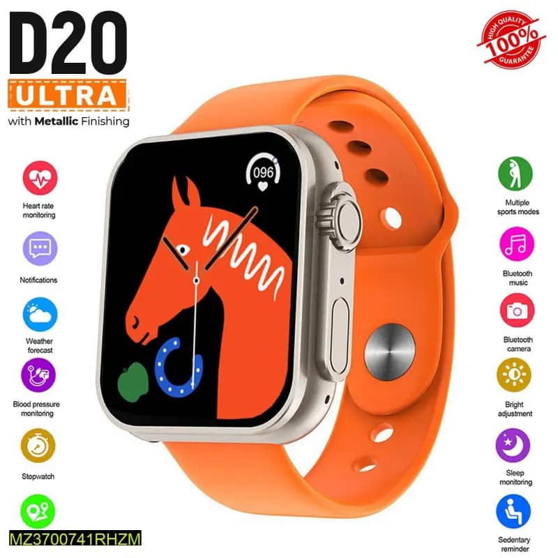 New D20 Ultra Bluetooth Smart Bracelet
