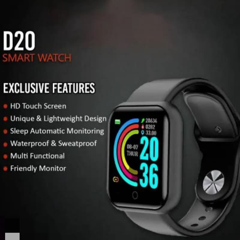 D20 Bluetooth Smart Watches